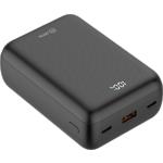 Фото Зовнішній акумулятор Power Bank ATRIA WPD-P93, 30000mAh, QC, PD, 22.5W, USB-A + 2* USB-C #1