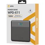 Фото Зовнішній акумулятор Power Bank ATRIA WPD-X11, 20000mAh, 100W, QC, PD2.0, USB-A + 2*USB-C laptop #5