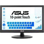 ASUS 15.6” VT169HE, IPS 1920x1080, 5мс, 220кд/м2, 60Гц, VGA/HDMI, Multitouch(сенсорный) - фото