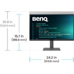 Фото BENQ 27" RD270Q (9H.LPCLM.MBE) IPS 2560*1440, 5мс, 350кд/м2,1300:1,144Гц, DP/HDMI/USB-C,Ауд.вих,2*2W #5
