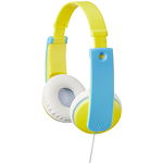 JVC HA-KD7 Yellow+Light Blue (HA-KD7-YN-E) дитячи навушники з оголів