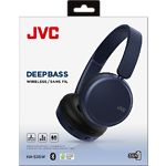 Зображення JVC HA-S36W Blue (HAS36W-A-U) навушники з мікрофоном, Bluetooth 5.2, з оголів'ям #3 Фото JVC HA-S36W Blue (HAS36W-A-U) навушники з мікрофоном, Bluetooth 5.2, з оголів'ям #3