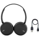 Зображення JVC HA-S36W Black (HAS36W-B-U) навушники з мікрофоном, Bluetooth 5.2, з оголів'ям Фото JVC HA-S36W Black (HAS36W-B-U) навушники з мікрофоном, Bluetooth 5.2, з оголів'ям