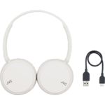 Зображення JVC HA-S36W White (HAS36W-W-U) навушники з мікрофоном, Bluetooth 5.2, з оголів'ям Фото JVC HA-S36W White (HAS36W-W-U) навушники з мікрофоном, Bluetooth 5.2, з оголів'ям