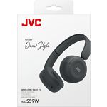 Зображення JVC HA-S59W Black (HAS59W-B-U) навушники з мікрофоном, Bluetooth 5.4, з оголів'ям #4 Фото JVC HA-S59W Black (HAS59W-B-U) навушники з мікрофоном, Bluetooth 5.4, з оголів'ям #4