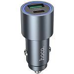 Зображення Автомобільний зарядний пристрій Hoco Z60 Metal Gray (6942007642095) USB-A + USB-C,48W,QC3.0,PD30W Фото Автомобільний зарядний пристрій Hoco Z60 Metal Gray (6942007642095) USB-A + USB-C,48W,QC3.0,PD30W