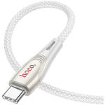 Зображення Кабель HOCO U133 Gray (6942007618328) Type-C/Type-C, 1.2м, 60W, nylon+zinc #3 Фото Кабель HOCO U133 Gray (6942007618328) Type-C/Type-C, 1.2м, 60W, nylon+zinc #3