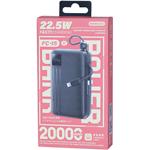 Фото Зовнішній акумулятор Power Bank REMAX FC-15 Black (6954851254287) 20000mAh,22.5W,2 вбудованих кабеля #1