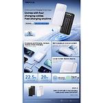 Зображення Зовнішній акумулятор Power Bank REMAX FCP-2 Black (6954851247005) 20000mAh,QC 22.5W,4 вбудованих кбл #2 Фото Зовнішній акумулятор Power Bank REMAX FCP-2 Black (6954851247005) 20000mAh,QC 22.5W,4 вбудованих кбл #2
