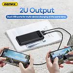 Зображення Зовнішній акумулятор Power Bank REMAX Hintom (RPP-11 White) 20000mAh, 2.4A #2 Фото Зовнішній акумулятор Power Bank REMAX Hintom (RPP-11 White) 20000mAh, 2.4A #2