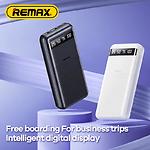 Зображення Зовнішній акумулятор Power Bank REMAX Hintom (RPP-11 White) 20000mAh, 2.4A #3 Фото Зовнішній акумулятор Power Bank REMAX Hintom (RPP-11 White) 20000mAh, 2.4A #3