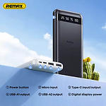 Зображення Зовнішній акумулятор Power Bank REMAX Hintom (RPP-10 Black) 10000mAh, 2.4A, 12W #2 Фото Зовнішній акумулятор Power Bank REMAX Hintom (RPP-10 Black) 10000mAh, 2.4A, 12W #2