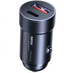 Зображення Автомобільний зарядний пристрій REMAX RCC361 Black (6972174151595) USB-A + Type-C, 15W Фото Автомобільний зарядний пристрій REMAX RCC361 Black (6972174151595) USB-A + Type-C, 15W