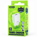 Зображення Мережевий ЗП REMAX RP-U95 White (6954851201489) USB-A, 12W #1 Фото Мережевий ЗП REMAX RP-U95 White (6954851201489) USB-A, 12W #1