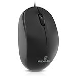 Зображення Мишка REAL-EL RM-206 black (EL123200061), USB, 1 Wheel, 1000cpi #9 Фото Мишка REAL-EL RM-206 black (EL123200061), USB, 1 Wheel, 1000cpi #9