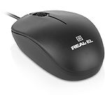 Зображення Мишка REAL-EL RM-206 black (EL123200061), USB, 1 Wheel, 1000cpi #7 Фото Мишка REAL-EL RM-206 black (EL123200061), USB, 1 Wheel, 1000cpi #7