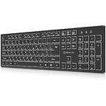 Фото Клавіатура REAL-EL Wireless RK-725W Black (EL123100061) #8