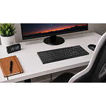 Фото Клавіатура REAL-EL Wireless RK-725W Black (EL123100061) #1