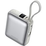 Фото Зовнішній акумулятор Power Bank Choetech B832 Silver 10000mAh, LCD, QC, PD 22.5W (B832-SL) #1