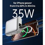 Фото Зовнішній акумулятор Power Bank Choetech B832 Silver 10000mAh, LCD, QC, PD 22.5W (B832-SL) #5
