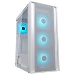 Зображення Корпус Cougar MX160 RGB White, Midi Tower, скляне вікно, без БЖ Фото Корпус Cougar MX160 RGB White, Midi Tower, скляне вікно, без БЖ