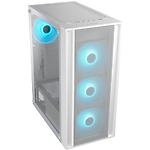 Зображення Корпус Cougar MX160 RGB White, Midi Tower, скляне вікно, без БЖ #1 Фото Корпус Cougar MX160 RGB White, Midi Tower, скляне вікно, без БЖ #1