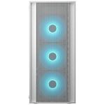Зображення Корпус Cougar MX160 RGB White, Midi Tower, скляне вікно, без БЖ #3 Фото Корпус Cougar MX160 RGB White, Midi Tower, скляне вікно, без БЖ #3
