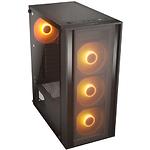 Зображення Корпус Cougar MX160 RGB Black, Midi Tower, скляне вікно, без БЖ #1 Фото Корпус Cougar MX160 RGB Black, Midi Tower, скляне вікно, без БЖ #1