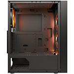 Зображення Корпус Cougar MX160 RGB Black, Midi Tower, скляне вікно, без БЖ #5 Фото Корпус Cougar MX160 RGB Black, Midi Tower, скляне вікно, без БЖ #5