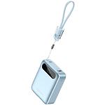 Зображення Зовнішній акумулятор Power Bank Choetech B860 Blue 10000mAh, LCD, QC, PD 22.5W (B860-CCLBE) #1 Фото Зовнішній акумулятор Power Bank Choetech B860 Blue 10000mAh, LCD, QC, PD 22.5W (B860-CCLBE) #1