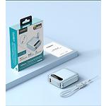 Зображення Зовнішній акумулятор Power Bank Choetech B860 Blue 10000mAh, LCD, QC, PD 22.5W (B860-CCLBE) #3 Фото Зовнішній акумулятор Power Bank Choetech B860 Blue 10000mAh, LCD, QC, PD 22.5W (B860-CCLBE) #3