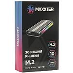 Зображення HDD Rack Maxxter EHDE-2280SRGB-01 Зовнішня кишеня USB3.1 Gen2 Type-C на M.2 SSD NVMe, B&M-key, RGB #4 Фото HDD Rack Maxxter EHDE-2280SRGB-01 Зовнішня кишеня USB3.1 Gen2 Type-C на M.2 SSD NVMe, B&M-key, RGB #4