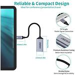 Зображення Перехідник Choetech Type-C на DisplayPort, 4К 60Hz (HUB-H11-GY-V2) #1 Фото Перехідник Choetech Type-C на DisplayPort, 4К 60Hz (HUB-H11-GY-V2) #1