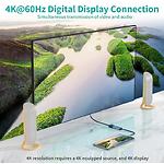 Зображення Перехідник Choetech Type-C на DisplayPort, 4К 60Hz (HUB-H11-GY-V2) #2 Фото Перехідник Choetech Type-C на DisplayPort, 4К 60Hz (HUB-H11-GY-V2) #2
