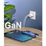 Зображення Мережевий ЗП Choetech PD5006-EU-WH, USB-A + Type-C, QC3.0, PD33W #7 Фото Мережевий ЗП Choetech PD5006-EU-WH, USB-A + Type-C, QC3.0, PD33W #7