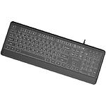 Зображення Клавіатура Gembird KB-UML-04-CYRL Black, дротова, USB, біле підсвічування #2 Фото Клавіатура Gembird KB-UML-04-CYRL Black, дротова, USB, біле підсвічування #2