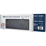 Зображення Клавіатура Gembird KB-UML-04-CYRL Black, дротова, USB, біле підсвічування #3 Фото Клавіатура Gembird KB-UML-04-CYRL Black, дротова, USB, біле підсвічування #3