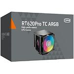 Зображення Cooler CPU PCCOOLER RT620Pro TC ARGB BK (RT620ProTC-BKAWYX-GL) 120мм, 1851/1700/1200/115X/AM5/AM4 #6 Фото Cooler CPU PCCOOLER RT620Pro TC ARGB BK (RT620ProTC-BKAWYX-GL) 120мм, 1851/1700/1200/115X/AM5/AM4 #6