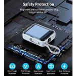 Зображення Зовнішній акумулятор Power Bank Choetech B832 Blue 10000mAh, LCD, QC, PD 35W (B832-LBE) #5 Фото Зовнішній акумулятор Power Bank Choetech B832 Blue 10000mAh, LCD, QC, PD 35W (B832-LBE) #5