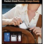 Фото Зовнішній акумулятор Power Bank Choetech B860 Silver 10000mAh, LCD, QC, PD 22.5W (B860-CCSL) #9