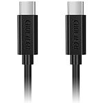 Зображення Кабель Choetech Type-C/Type-C, 2m, Black (CC0003) #1 Фото Кабель Choetech Type-C/Type-C, 2m, Black (CC0003) #1