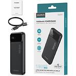 Зображення Зовнішній акумулятор Power Bank Choetech B728 Black 10000mAh, LCD, QC, PD 22.5W (B728-CCBK) #2 Фото Зовнішній акумулятор Power Bank Choetech B728 Black 10000mAh, LCD, QC, PD 22.5W (B728-CCBK) #2
