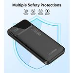 Зображення Зовнішній акумулятор Power Bank Choetech B728 Black 10000mAh, LCD, QC, PD 22.5W (B728-CCBK) #4 Фото Зовнішній акумулятор Power Bank Choetech B728 Black 10000mAh, LCD, QC, PD 22.5W (B728-CCBK) #4