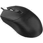 Фото Мишка A4Tech OP-750S Black дротова, 1200 DPI, USB #1