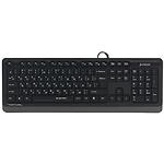 Зображення Клавіатура A4tech FK10Q Grey, дротова, тиха, USB Фото Клавіатура A4tech FK10Q Grey, дротова, тиха, USB
