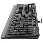 Зображення Клавіатура A4tech FK10Q Grey, дротова, тиха, USB #4 Фото Клавіатура A4tech FK10Q Grey, дротова, тиха, USB #4
