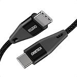 Кабель Choetech Type-C/Type-C, PD 100W, 1m, Black (XCC-1008) - фото