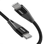 Зображення Кабель Choetech Type-C/Type-C, PD 100W, 1m, Black (XCC-1008) #1 Фото Кабель Choetech Type-C/Type-C, PD 100W, 1m, Black (XCC-1008) #1