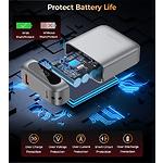 Зображення Зовнішній акумулятор Power Bank Choetech B860 Grey 10000mAh, LCD, QC, PD 22.5W (B860-CCGY) #6 Фото Зовнішній акумулятор Power Bank Choetech B860 Grey 10000mAh, LCD, QC, PD 22.5W (B860-CCGY) #6