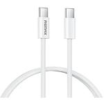 Фото Кабель REMAX RC-C010 Chelectricy White (6954851215493) Type-C/Type-C, 65W, 1м